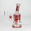 7" 2-in-1 Beehive Design Rig with Perc Banger & Bowl Included