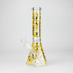 10" Ancient Art Design Glass Beaker Bong
