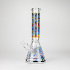 14" Eye Design 7mm Thick Heavy-Duty Glass Beaker Bong