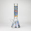 14" Eye Design 7mm Thick Heavy-Duty Glass Beaker Bong