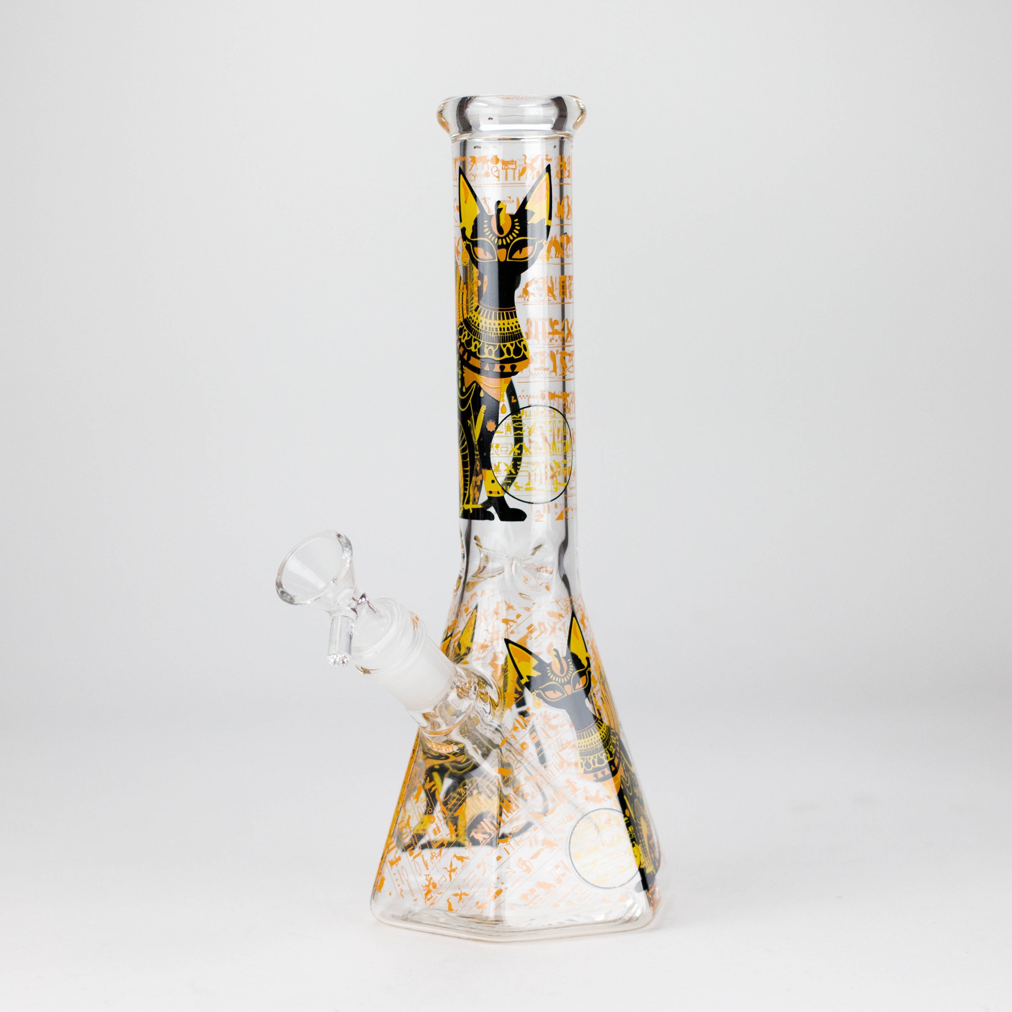 10" Ancient Art Design Glass Beaker Bong Secondary image