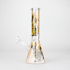 10" Ancient Art Design Glass Beaker Bong