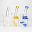 6" Assorted Design Stemless Glass Bong