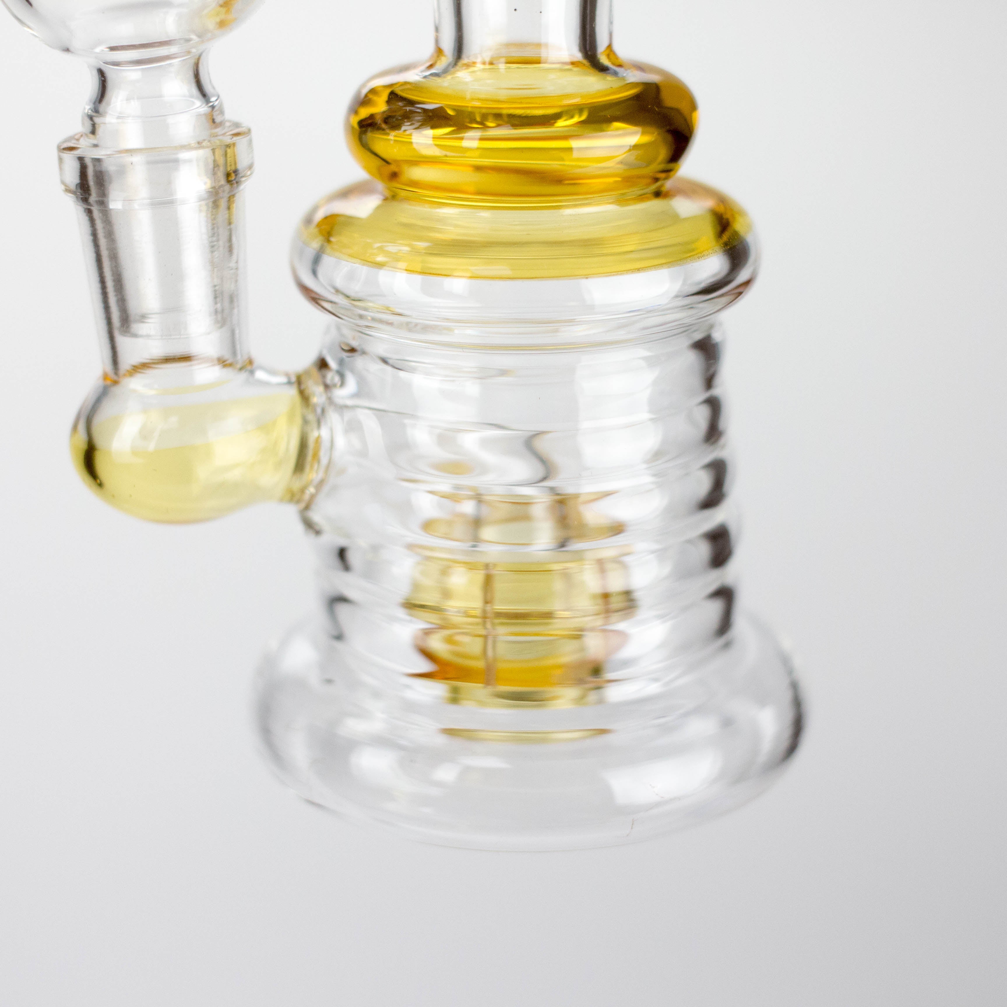 6" Assorted Design Stemless Glass Bong Secondary image