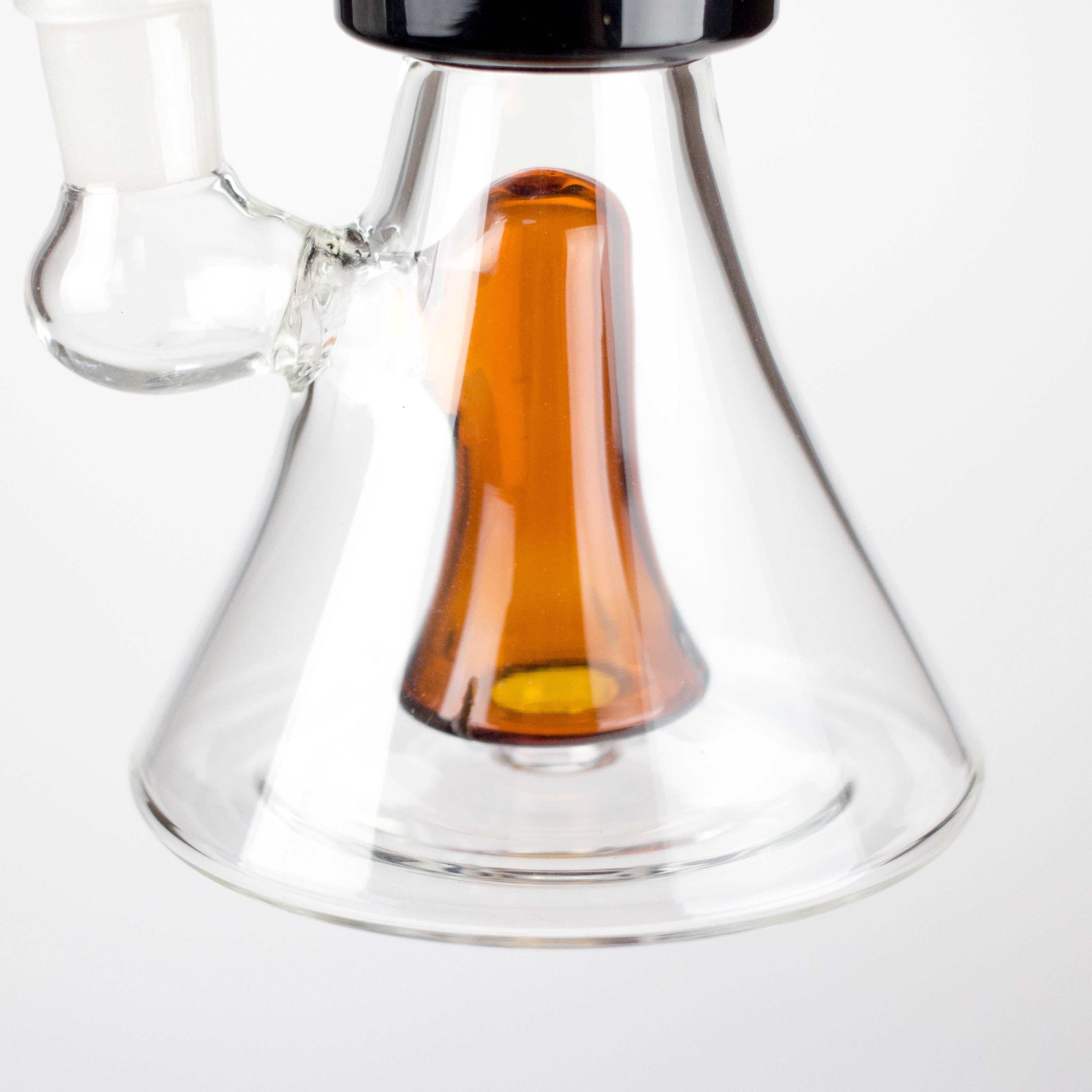9" Stemless Glass Bong with diffuser Secondary image