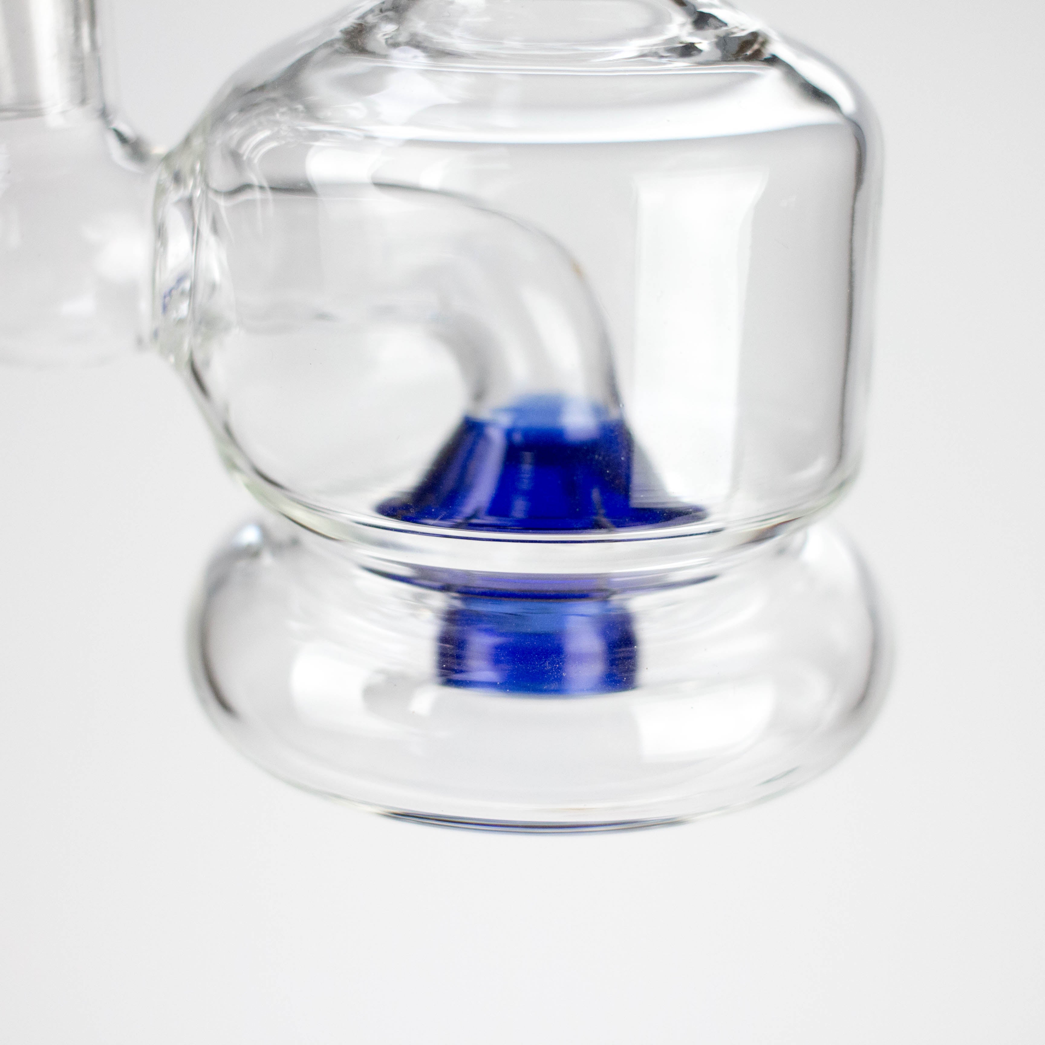 6" Assorted Design Stemless Glass Bong with 14mm Bowl Joint Secondary image