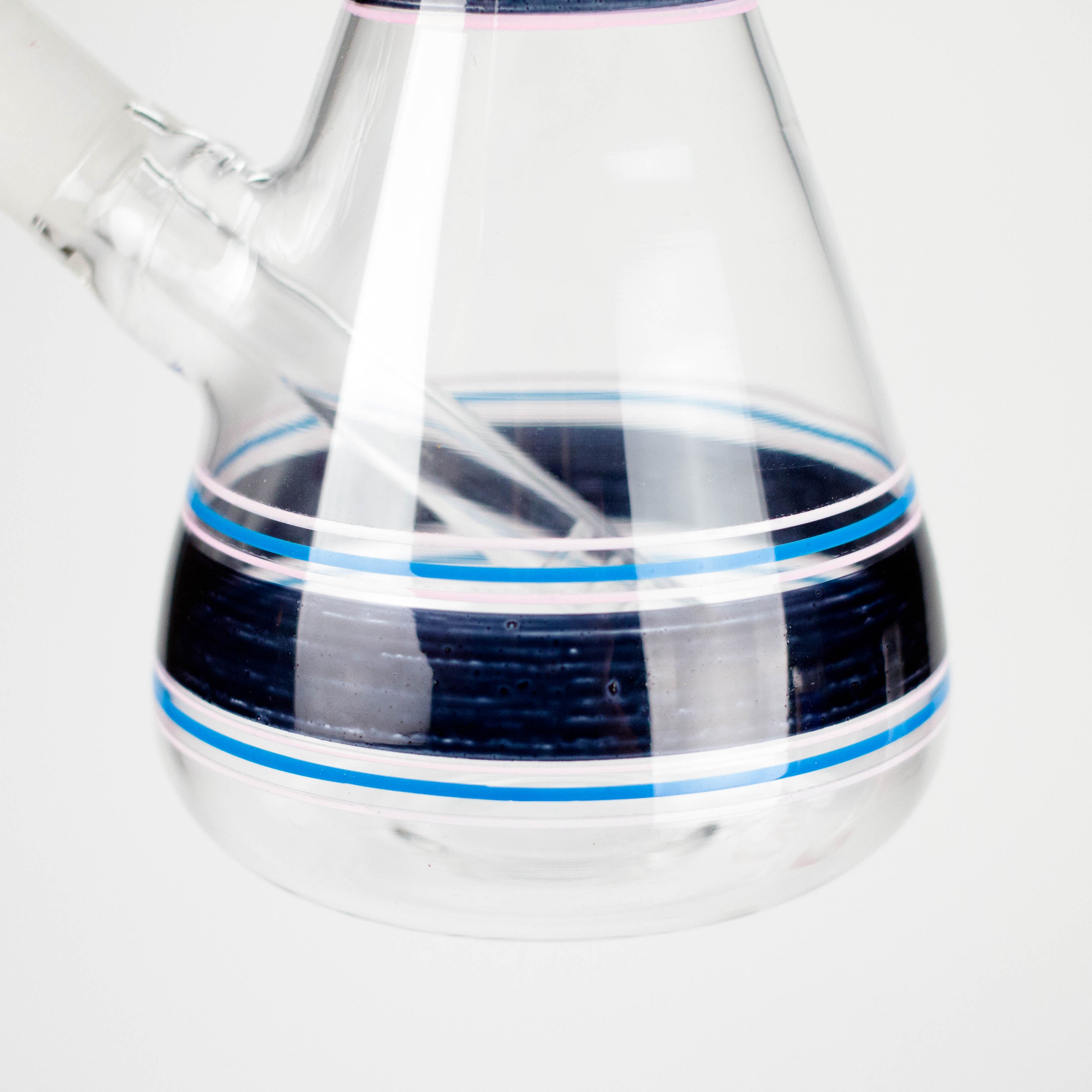 10" Assorted Design Glass Bong with 14mm Bowl Joint Secondary image