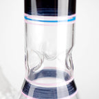 10" Assorted Design Glass Bong with 14mm Bowl Joint