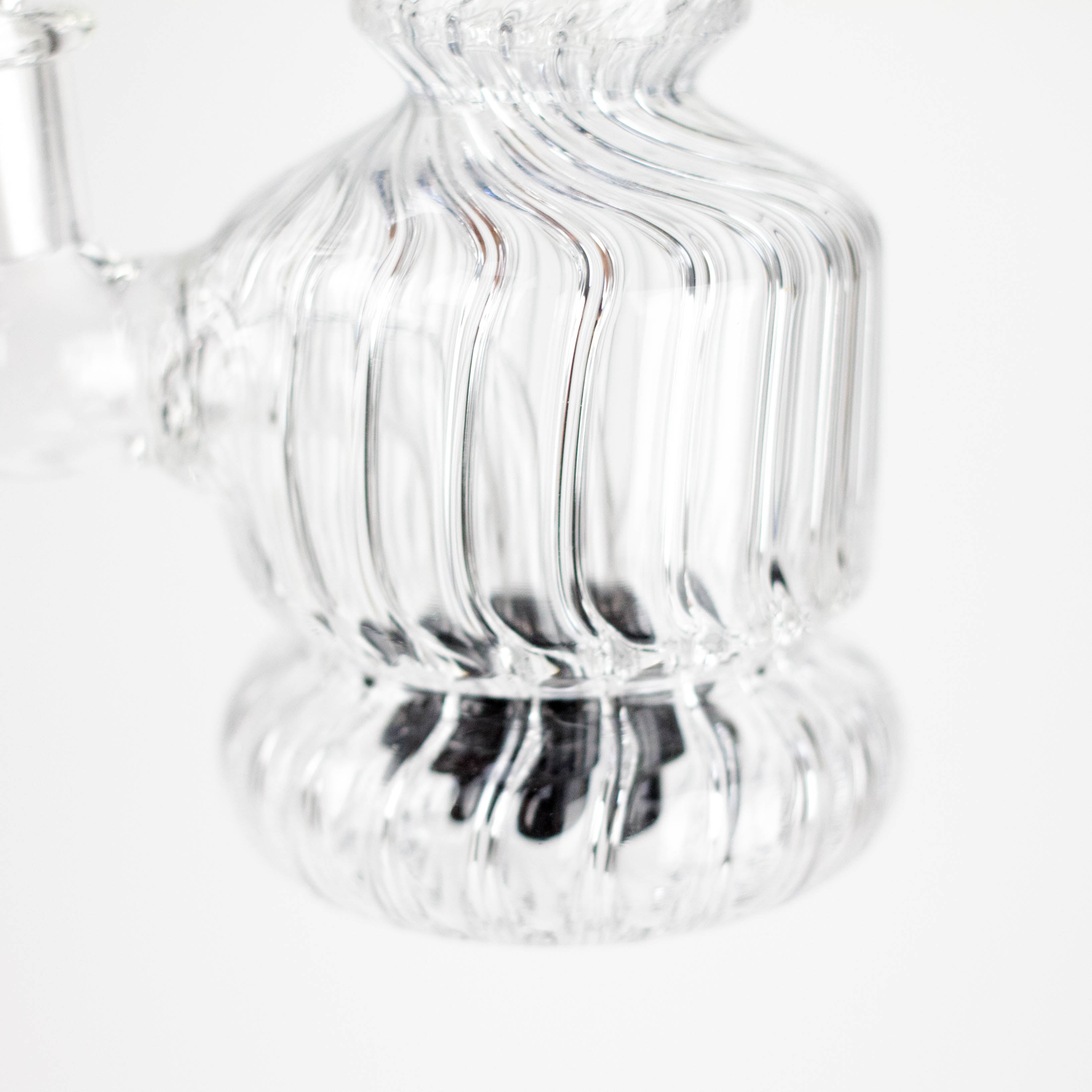 6" Assorted Design Stemless Glass Bong Secondary image