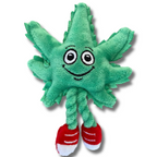 Lil' MJ the Marijuana Leaf - Plush Catnip Cat Toy - 6"