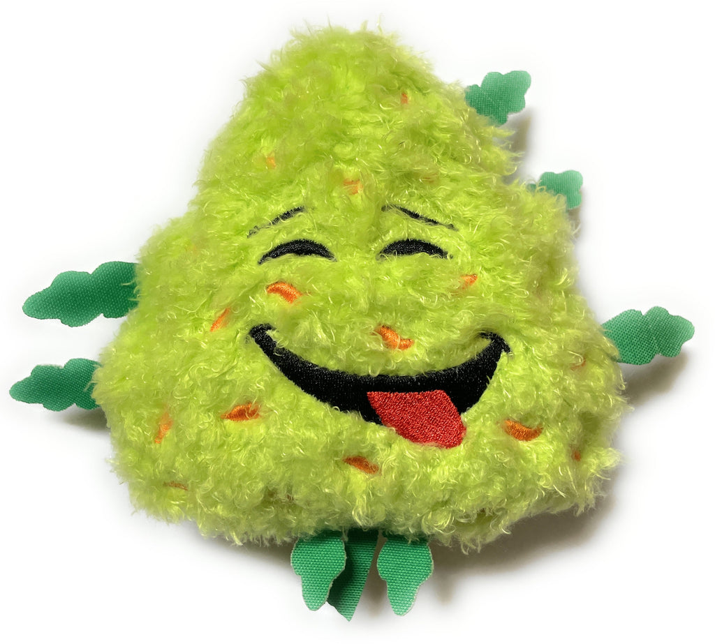 Bud the Weed Nug - Parody Plush Squeaky Dog Toy - 6"