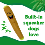 B the Blunt - Squeaky Parody Dog Toy - 10"