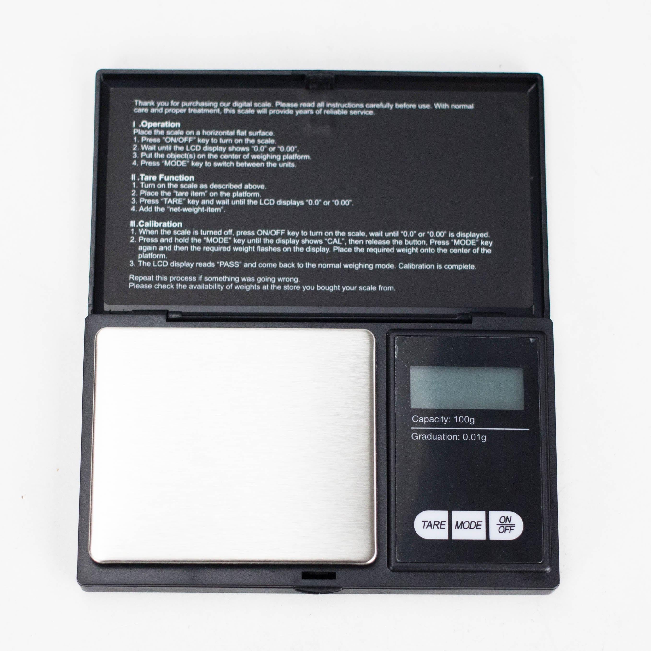 Genie | CS-100 Pocket Scale – 100g × 0.01g.