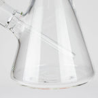 FOGGX | 14" Sandblasted Beaker Glass Water Pipe – 7mm Thick [FT292]