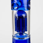 FOGGX | 14" Colored Glass Water Pipe with Percolator [FTLL09]