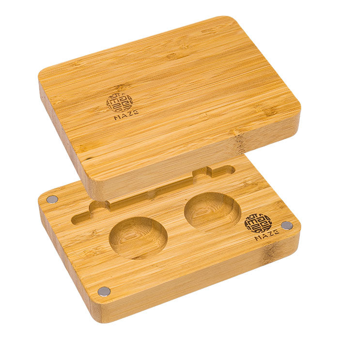 Maze | Quick Fold Bamboo 10X7 Rolling Tray Main image