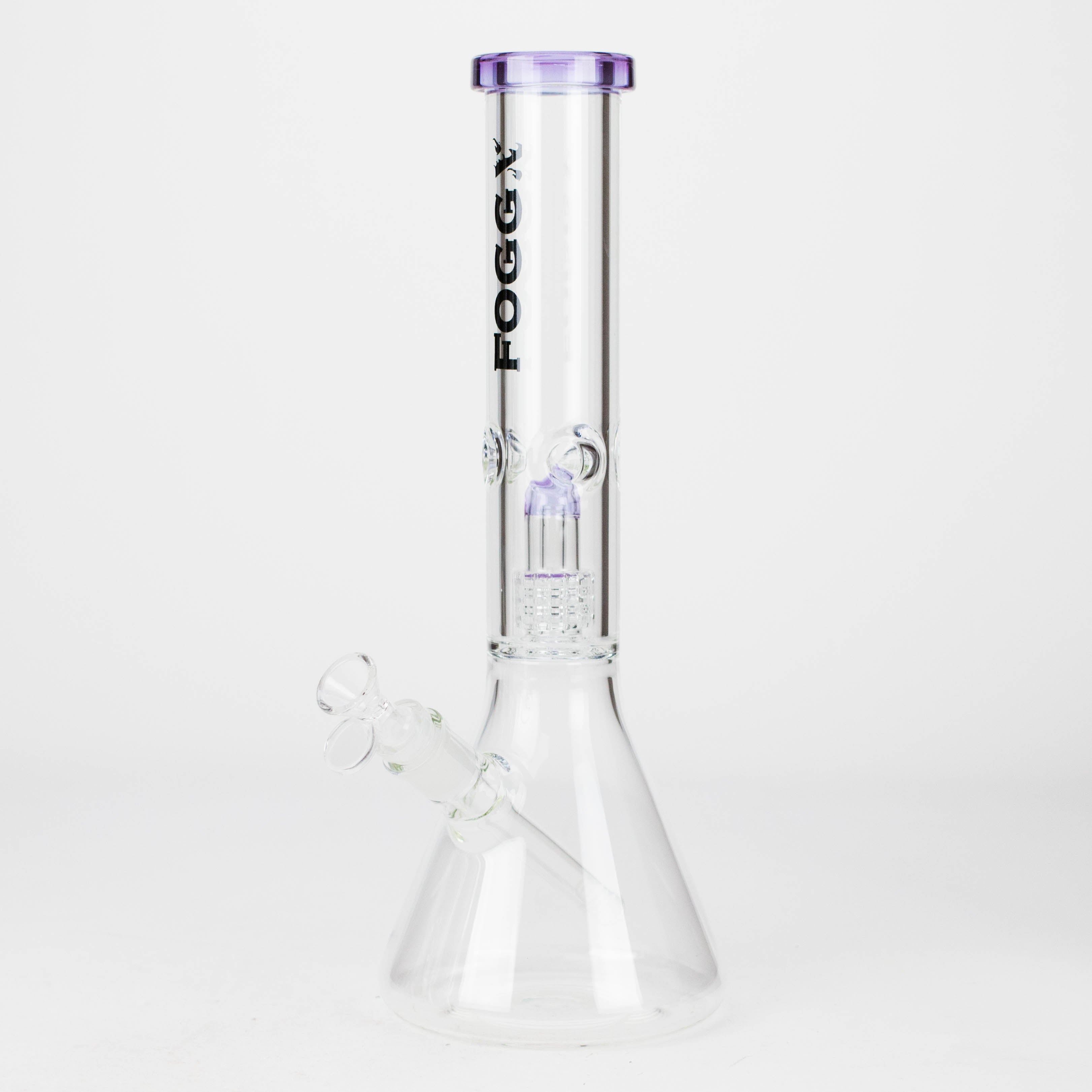 FOGGX | 14" Glass Water Pipe with Percolator [FT187]