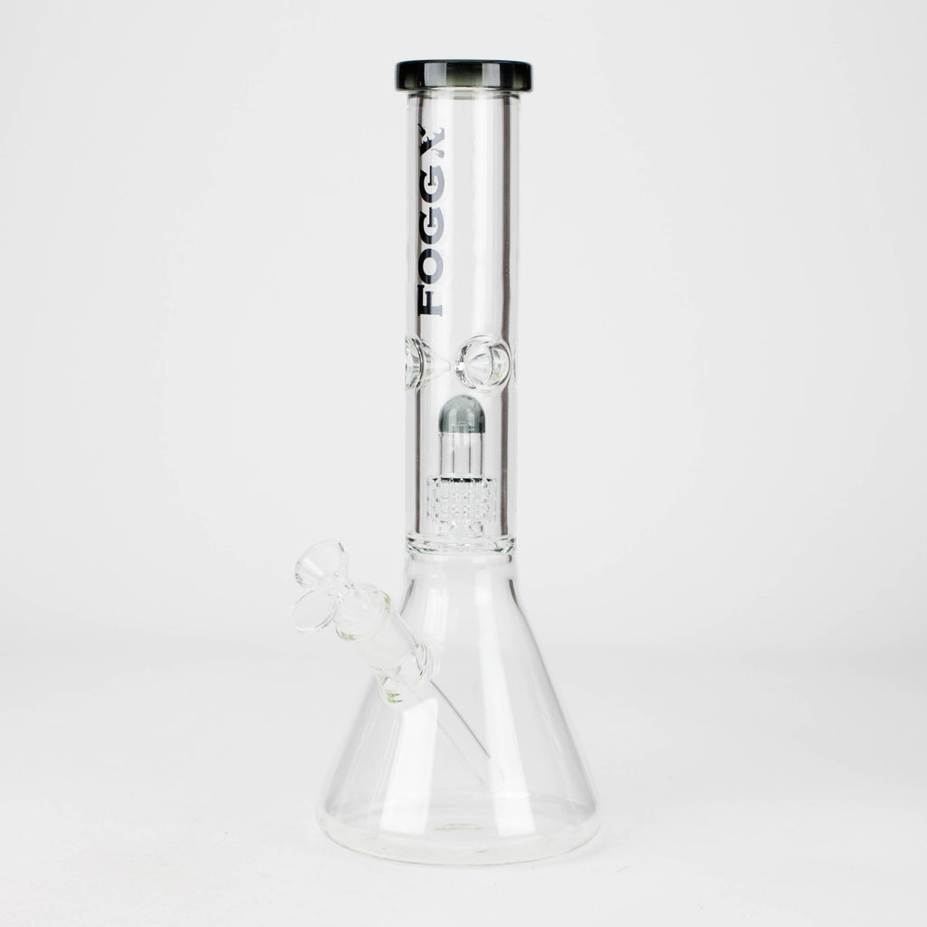 FOGGX | 14" Glass Water Pipe with Percolator [FT187]