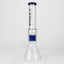 FOGGX | 17" Pirelli Percolator Glass Water Pipe [FT1896 ATS]