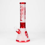 FOGGX | 14" Sandblasted Frosted Big Skull Beaker Water Pipe – 7mm Thick [FT1648ATS]