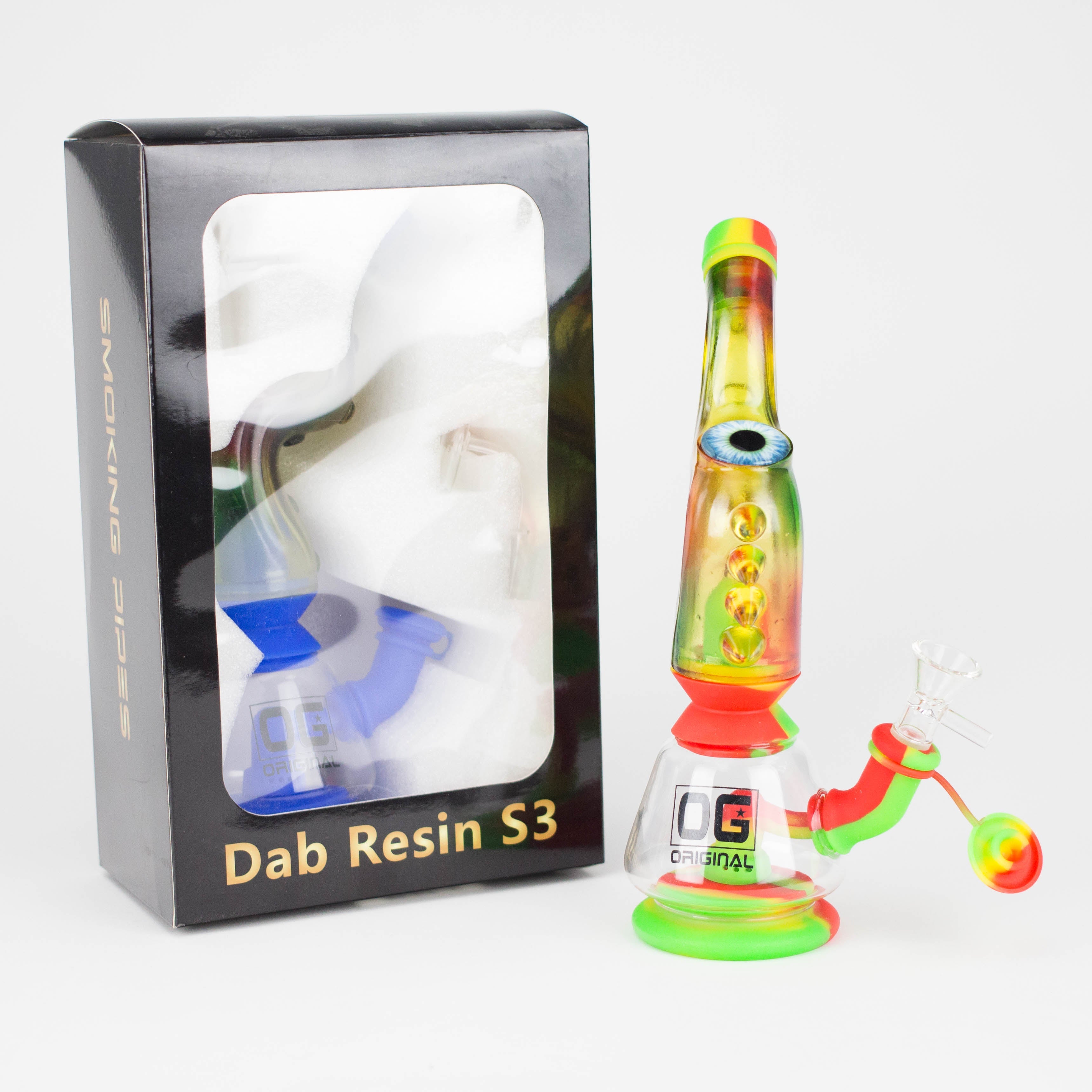 OG Original | 10" Tentacle Eye Silicone Water Pipe with Gift Box – Assorted Colors Secondary image