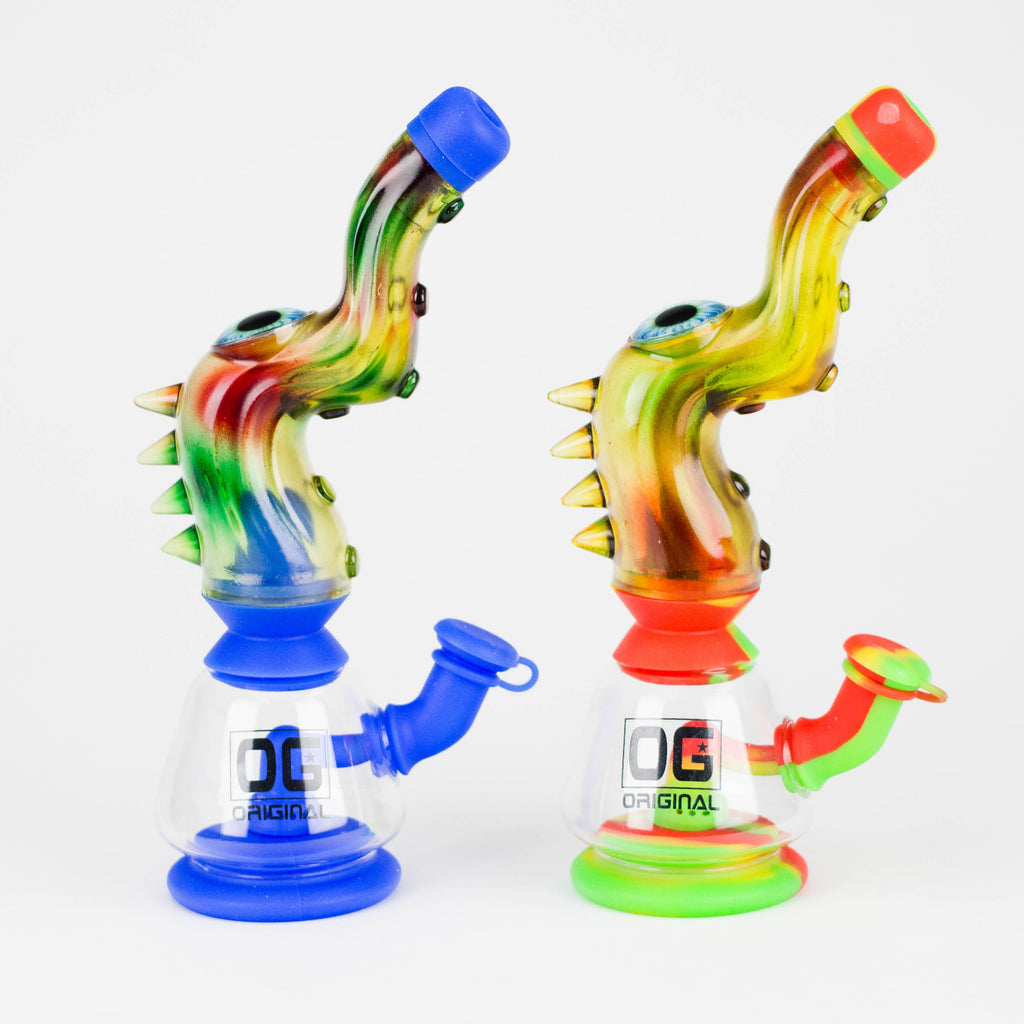 OG Original | 10" Tentacle Eye Silicone Water Pipe with Gift Box – Assorted Colors