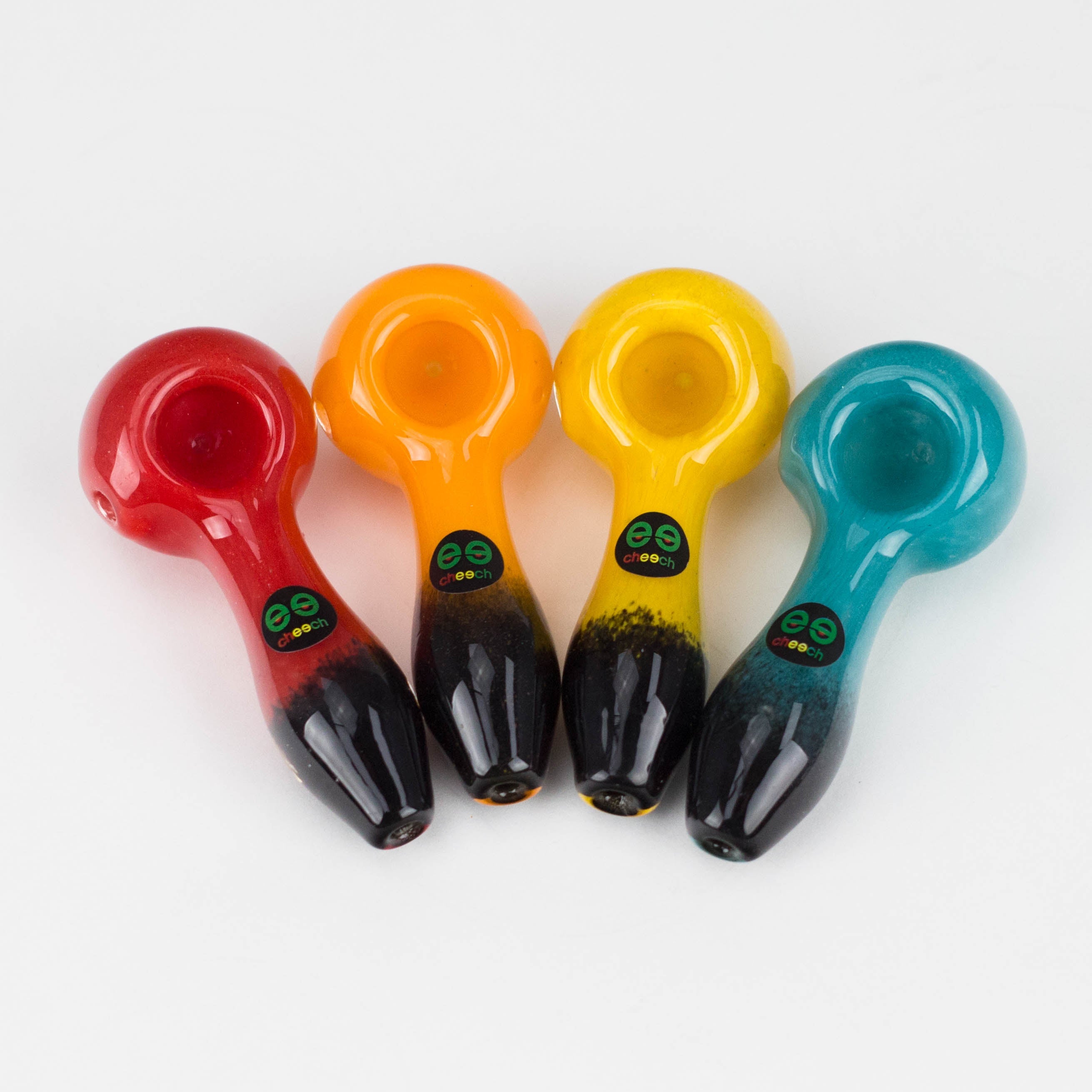 Cheech | 3.5" Frit Hand Pipe – Assorted Colors Main image