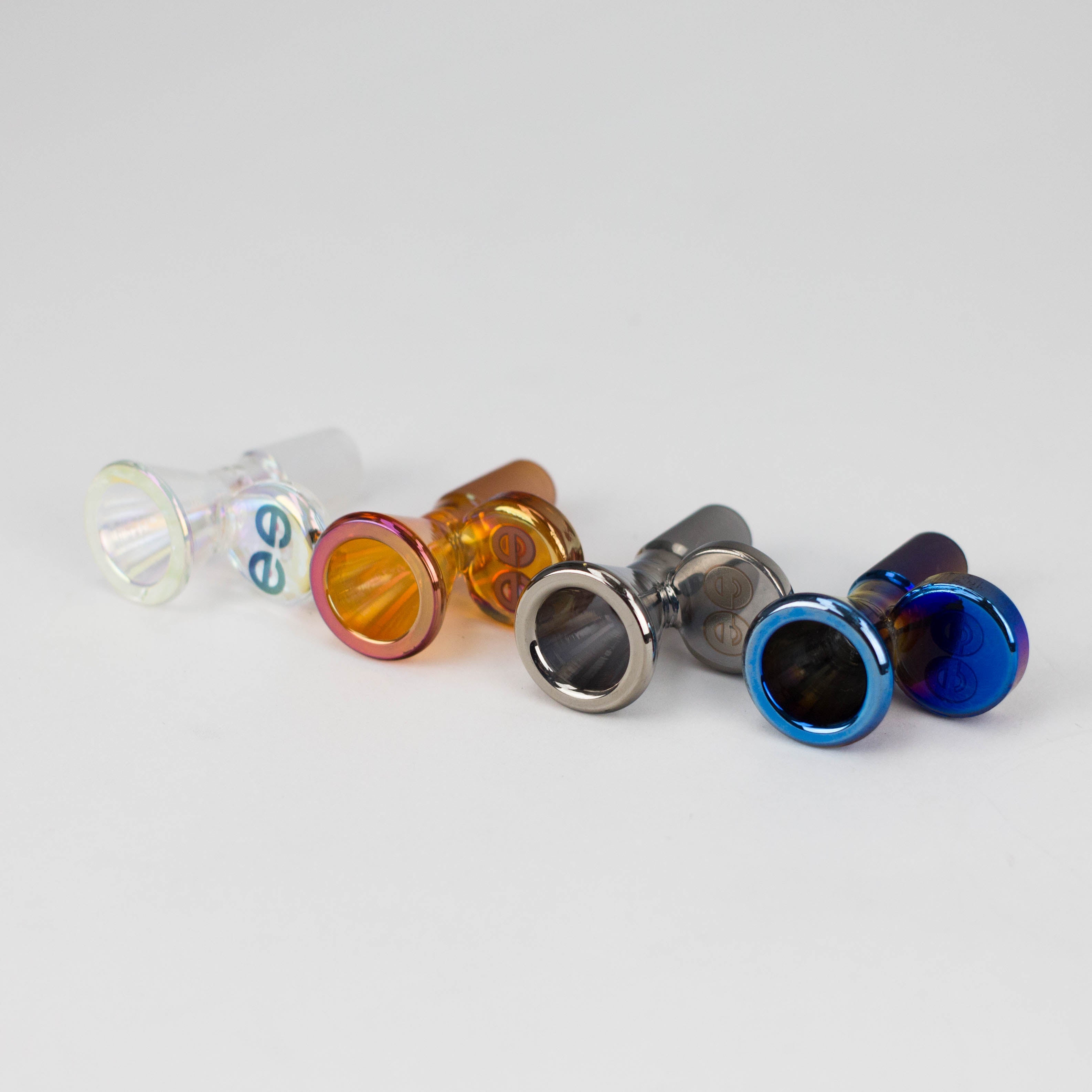 Cheech | Electroplated Glass Bowl – 14mm (Assorted Colors) Secondary image