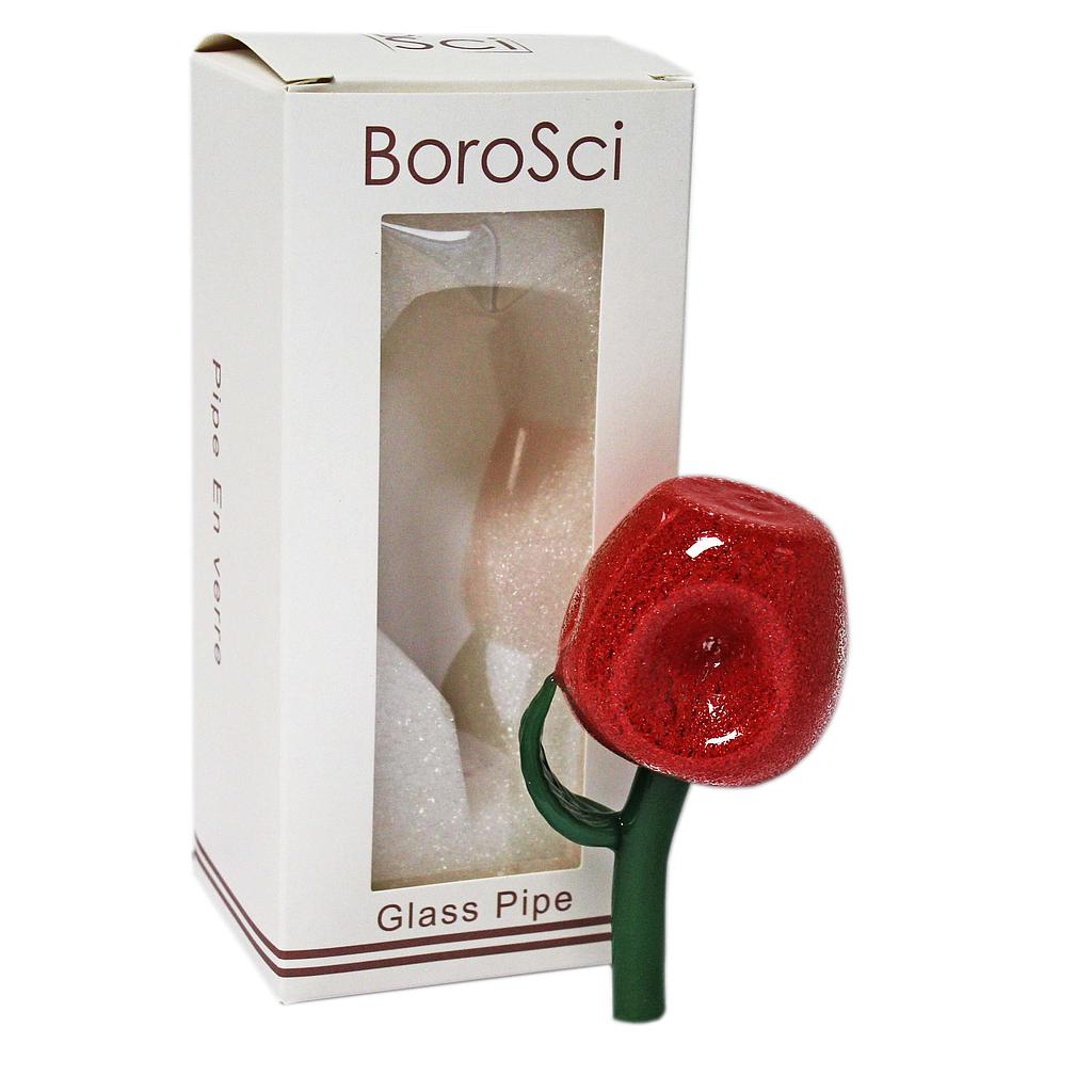 BoroSci | 4.5" Apple Glass Pipe Secondary image