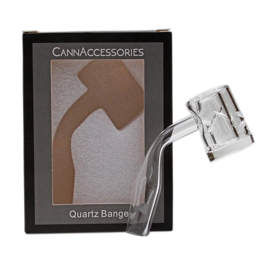 CannAccessories | Reactor Quartz Banger 14mm Male 45 Degree Main image