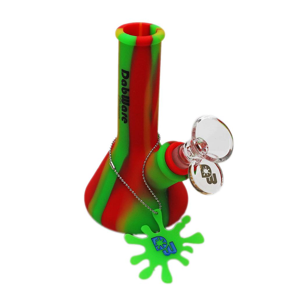 Dabware |  5" Platinum Beaker Silicone Bong Secondary image