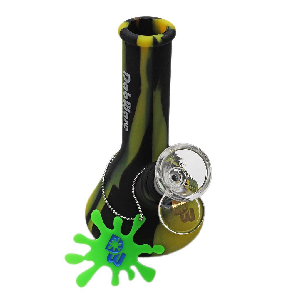 Dabware |  5" Platinum Beaker Silicone Bong Main image