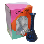 Karma | 7" Blue Lightning Beaker Glass Dab Rig
