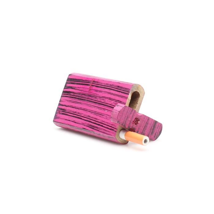 Fuchsia and Black Large 2 Tone Dugout Secondary image