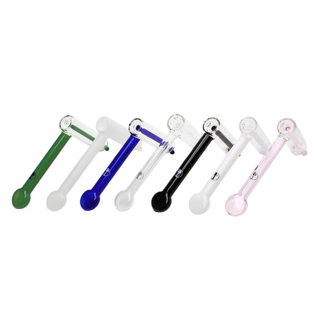 Tree Glass | 7.5" Thin Showerhead Hammer Glass Bubbler Main image