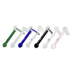 Tree Glass | 7.5" Thin Showerhead Hammer Glass Bubbler