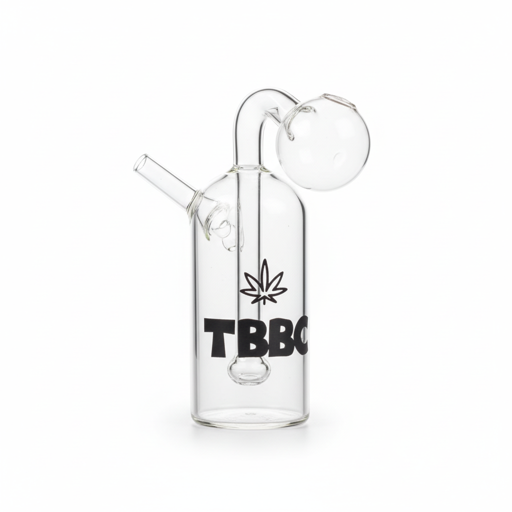 TBBC | Classic 4" Mini Oil Rig Glass Bong Water Pipe Main image