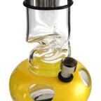 12" Acrylic Waterpipe with Detachable Metal Slider- 2pcs