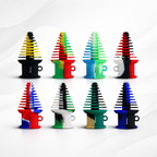 3.15" Silicone Mouthpiece Stopper – Universal Fit (Assorted Colors)