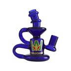 Wellcann | 5" Glass Dab Rig with Circ Perc – Includes Quartz Banger