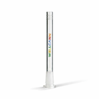 WELLCANN | 15" Heavy Duty Thick Base Beaker Rainbow