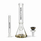 WELLCANN | 15" Heavy Duty Thick Base Beaker Black
