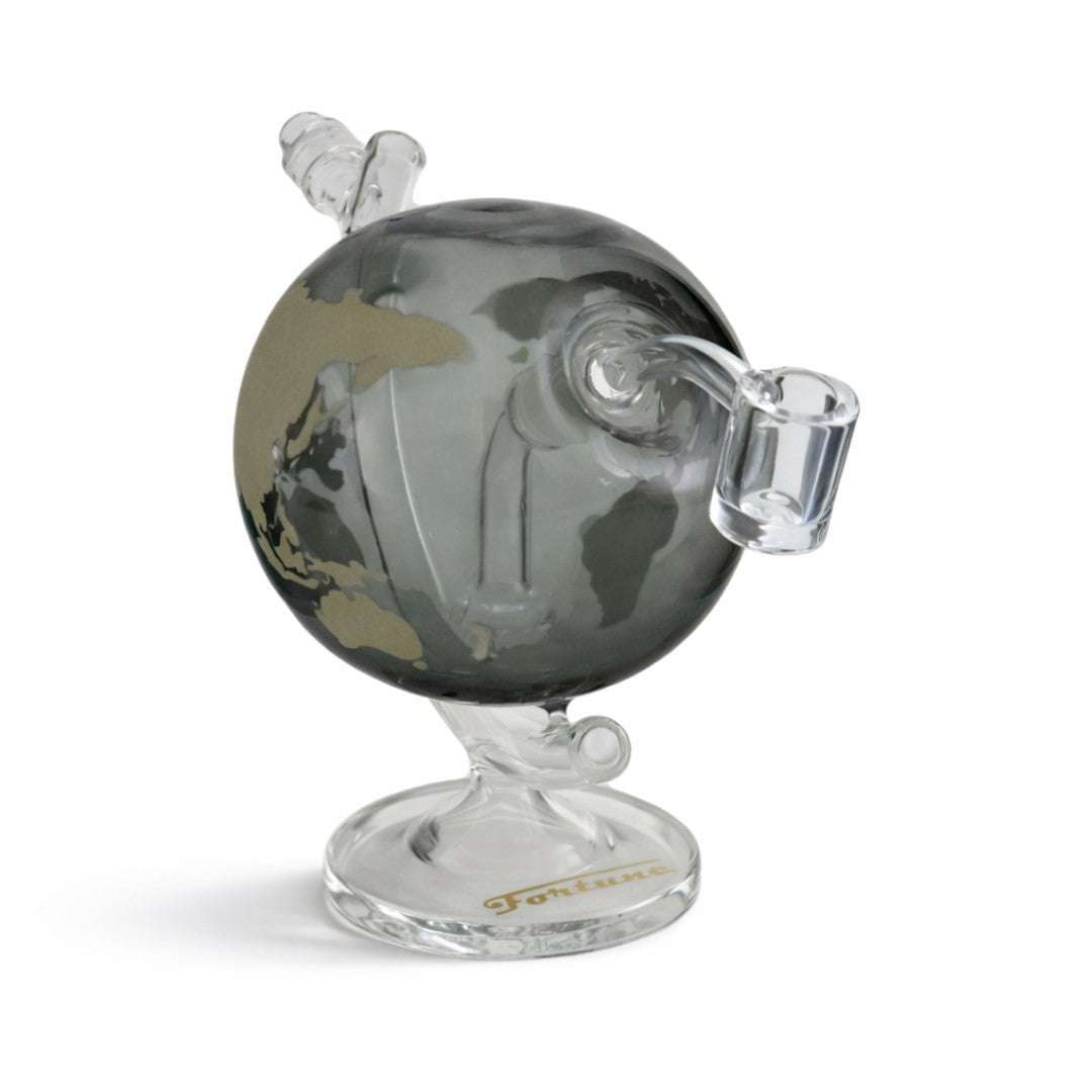Fortune | 7.5" Globe World Map Glass Bong – 14mm Joint Secondary image