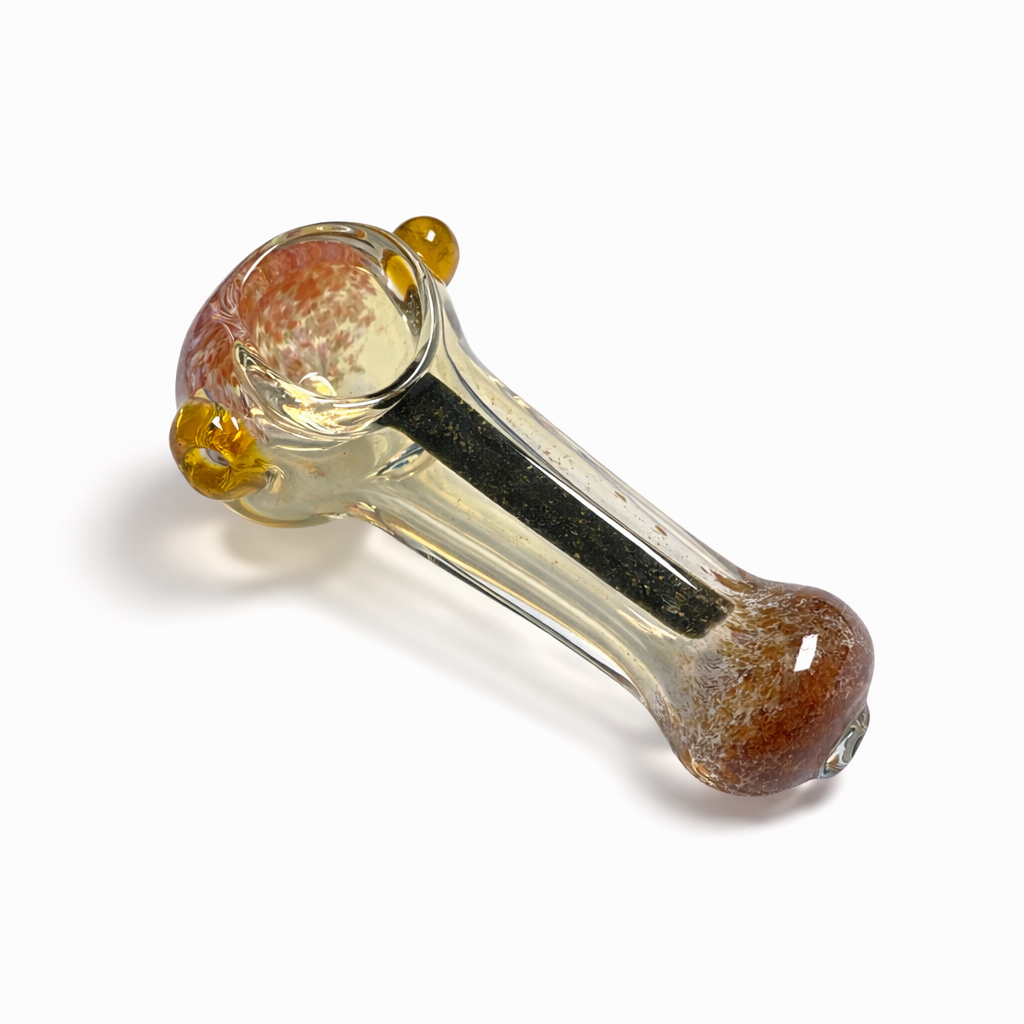2.5" Double Glass Pipe – 2-Pack (Assorted Mixed Colors) Secondary image