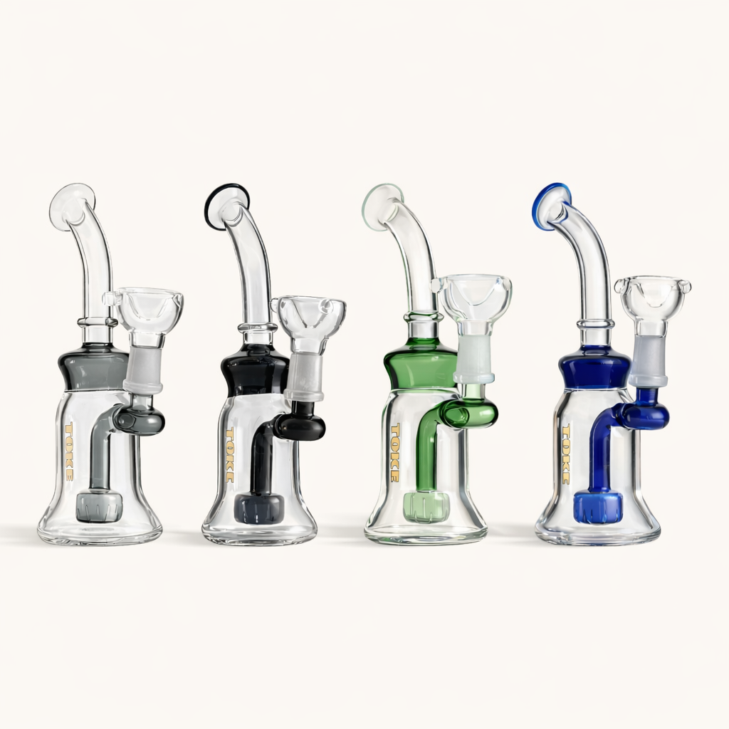 Toke | 8" Glass Dab Rig with Circ Perc Main image