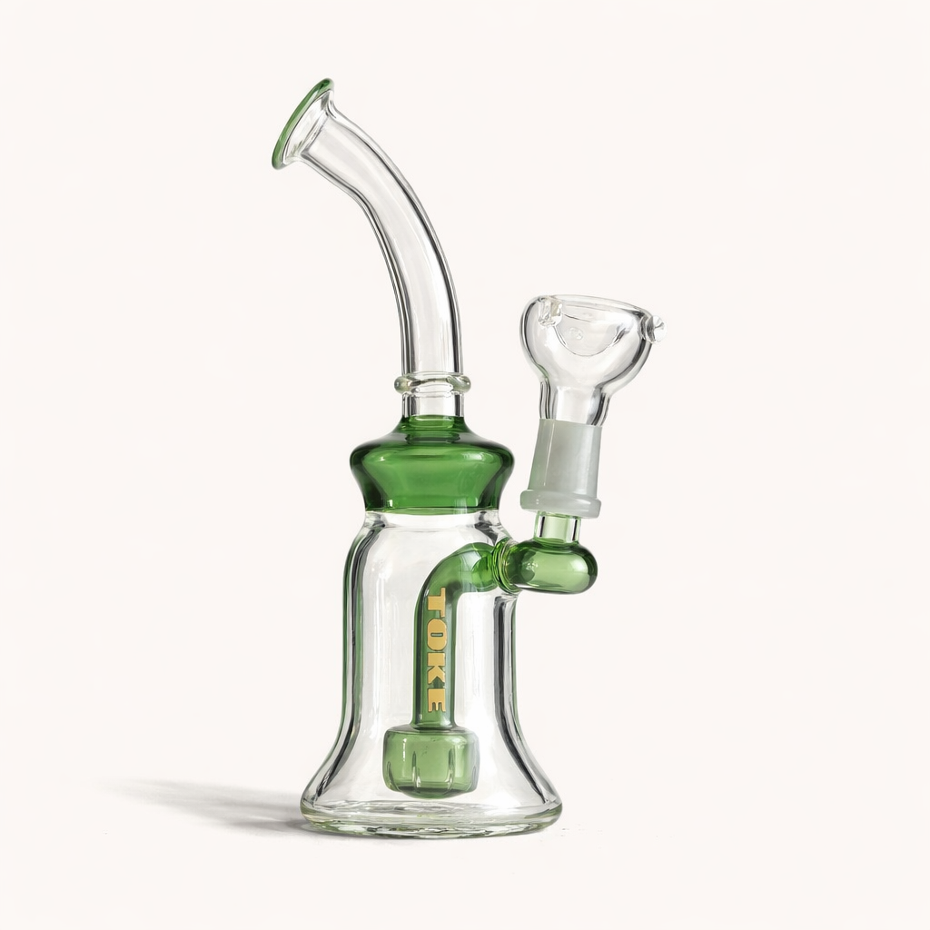 Toke | 8" Glass Dab Rig with Circ Perc Secondary image