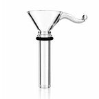 2" Glass Stem Part with Handle – 2 Pack