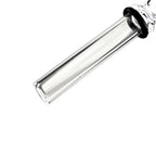 2" Glass Stem Part with Handle – 2 Pack