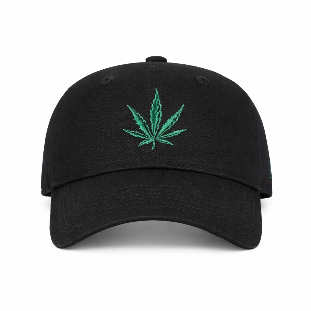 Mid Crown Embroidered 420 Leaf Cap – Classic Street Fit Secondary image
