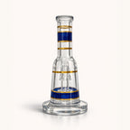 Mini Crown 6” Circ Perc Glass Bong